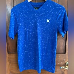 Hurley Kid’s Speckled Blue V-Neck Tee